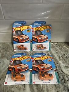 Hot Wheels '94 Toyota Supra 2023 Tooned Fast And Furious Lot Of 4