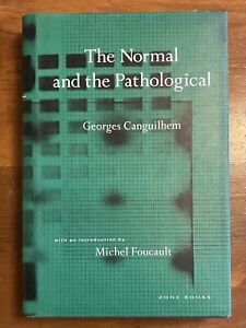 The Normal and the Pathological (Zone Books), Canguilhem, Foucault Hardcover