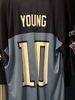 Tennessee Titans Reebok Football Jersey Vince Young #10 NFL Men's Size XL