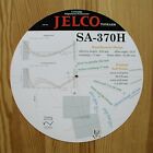 Jelco SA-370H Custom Designed Tonearm Cartridge Stylus Alignment Protractor