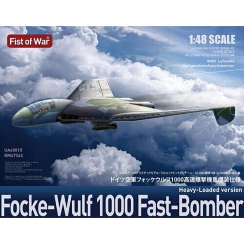 Modelcollect #48010 1/48 WWII LUFTWAFFE Focke-Wulf FW1000 Fast Bomber