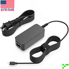 45W Type-C USB-C Laptop Charger for HP Chromebook Lenovo Dell Samsung Switch