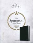 Spurgeon Study Bible Black Genuine Leather CSB Christian Standard Bible Indexed