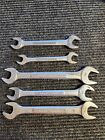 New ListingLot Of 5 Vintage Craftsman USA =V= Double Open End Wrenches Sae