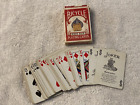 Vintage 808 Bicycle Rider Back Playing Cards Red Complete Deck