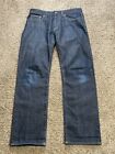 GAP Jeans 29 Blue Mens Standard Fit Straight 1969 Japanese Selvedge Rigid Denim