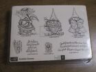 STAMPIN UP KNOBBLY GNOMES RUBBER STAMP SET