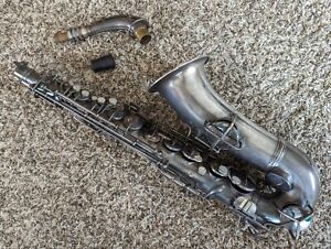 Conn New Wonder Silver Plated Alto Saxophone SN:121441 Nice!