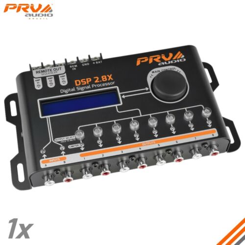PRV Audio DSP 2.8X Crossover & EQ 8 Channel Full DSP Digital Signal Processor