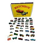 Lesney Matchbox Series Lot Made in England Set of 47 w/ Case Excellent Condition