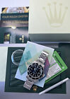 2006 ROLEX SEA-DWELLER 40MM 16600T NO HOLES STAINLESS STEEL WATCH B&P- COMPLETE!