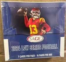 New Listing2024 Sage Low Series Football Hobby Box