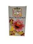 Sesame Street Elmo’s World VHS Cassette Flowers, Bananas & More