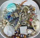 3lbs Jewelry Assorted Mixed Wearable Resell Fashion Costume Jewelry Box Lot C1