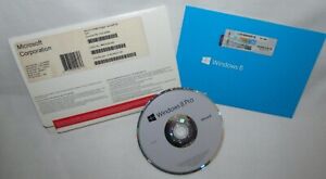 New Microsoft MS Windows 8 Professional Pro Software Full Version 64 Bit DVD