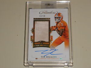 New Listing2021 Panini Flawless Collegiate Gold Autograph Auto Patch #TH Tee Higgins 10/10