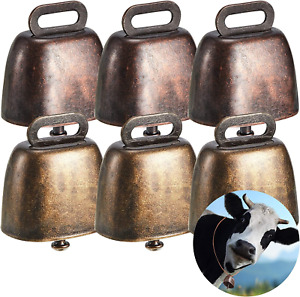 Cow Horse Sheep Grazing Copper Bells Small Brass Bells Cattle Goat Farm Loud Bro