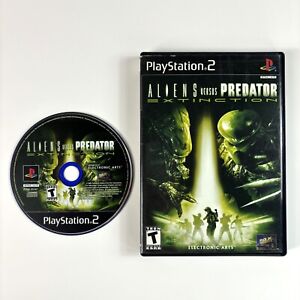 Aliens vs. Predator Extinction (Sony PlayStation 2, 2003) PS2 No Manual - TESTED