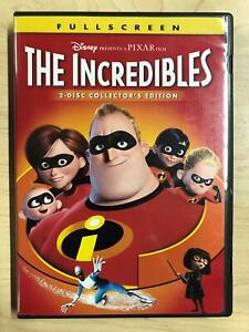 The Incredibles (DVD, 2-Disc, Fullscreen, Disney, 2004) - I1225
