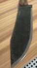 Condor Hudson Bay Knife Fixed Blade 8.5 Leather Sheath Custom Carved Handle.