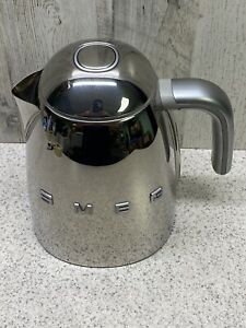 Smeg 50's Retro Style KLF04 Stainless Steel Kettle ** Missing The Power Base **