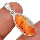 Natural Cantera Opal - Mexico 925 Sterling Silver Pendant Jewelry CP46610