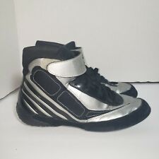 Size 8.5 Adidas Tyrint V Performance Wrestling Shoes G03724 Mens Black Silver
