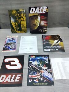 Dale Earnhardt DVD Tin Box 6 DVD Set Movie Includes Rare Daytona 500 Ticket