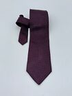 PAVONE  MEN'S SILK TIE Nice Purple Color with Some Light Blue in the Pattern