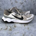 Nike Renew Ride Mens Size 11 Running Shoes White Black Athletic Trainer Sneakers