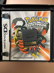 Pokémon Platinum Version Nintendo DS, 2009 Used, Comes With Case And Manuals 🎮