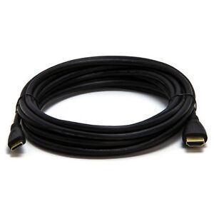 15 FT HDMI to Mini HDMI Type C Cable for HDTV DV 1080p