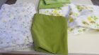 Vintage Floral 1970’s Pillow Cases Fitted Flat Sheet Twin Double LOT