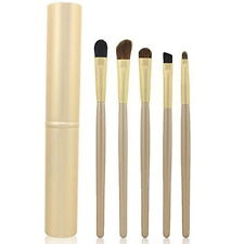 5 Pcs Makeup BRUSHES Kit Set Powder Foundation Eyeshadow Eyeliner Lip Brush