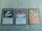 LOT OF 3 MAGIC THE GATHERING 1995 DECKMASTER TRADING CARDS.