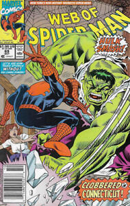 Web of Spider-Man, The #69 (Newsstand) FN; Marvel | Hulk Gerry Conway - we combi