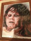 8X9 Autographed Framed Picture Of Linda Blair From The Exorcist