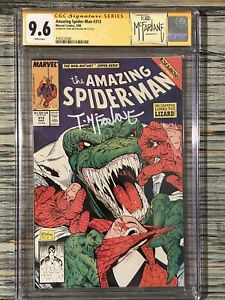 THE AMAZING SPIDER-MAN #313 CGC SS 9.6 😍TODD MCFARLANE SIGNED😍