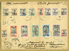Indochina Cochin Chine Yunnanfou overprinted Vietnam 1925 Cover with many stamps
