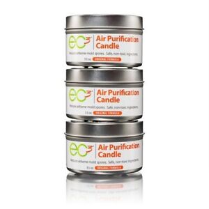 EC3 Air Purification Candles - 3 Pack-Reduce Levels of Mold Spores In Your Home