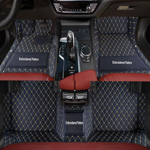For Mercedes-Benz Carpets Mat All Model Custom Waterproof Luxury Car Floor Mats