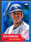 New Listing2022 Topps Chrome Platinum Anniversary Alex Rodriguez Blue Prizm Yankees (3012)