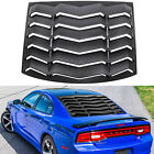For Dodge Charger 2011-2022 Rear Window Louver Scoop Sun Shade Cover Vent ABS (For: 2019 Dodge Charger Scat Pack 6.4L)