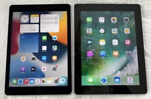 New ListingLot 2 Apple iPad Air 2 64GB WiFi A1566 + A1460 iPad 4th Gen 16GB WiFi / Cellular
