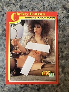 Christy Canyon Superstars Trading Card KPC