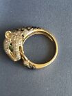 EFFY Diamond Panther Yellow Gold Ring