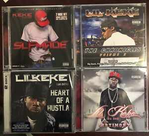 Lil Keke CDs - Lot of 4 (Factory Sealed) Chronicles 2, Slfmade, Bonus DVD & more
