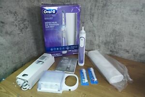 ORAL-B GENIUS 7500 RECHARGEABLE ELECTRIC TOOTHBRUSH, ORCHID PURPLE WORKING!!!