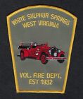 WEST VIRGINIA - White Sulphur Springs Volunteer Fire Patch