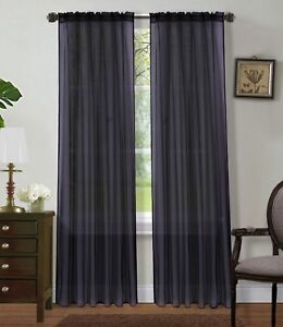 1 Pcs. Sheer Voile Window Panel curtains DRAPE 84